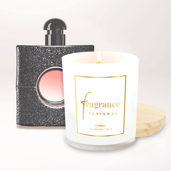 Navdihnjen po YSL Black Opium - Dišeča sveča