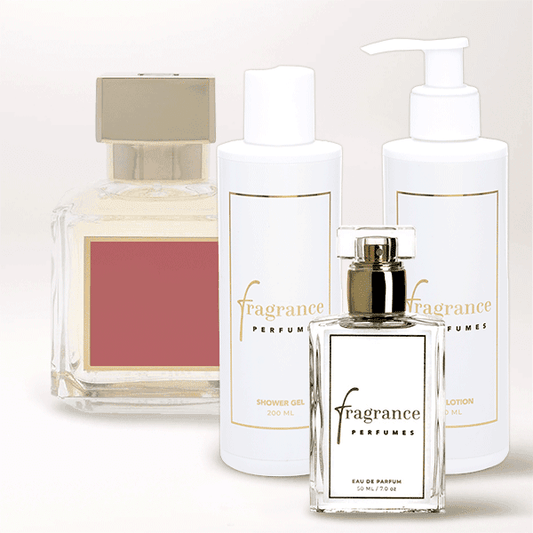 Navdihnjen po Kurkdjian Baccarat Rouge 540 – Popolni Komplet