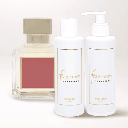 Navdihnjen po Kurkdjian Baccarat Rouge 540 - Komplet za Telo