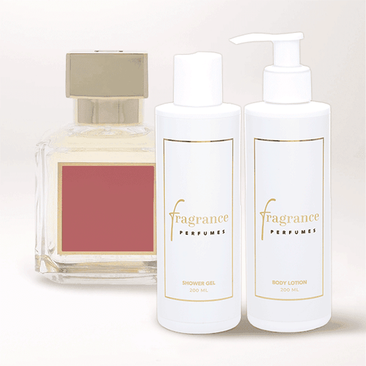 Navdihnjen po Kurkdjian Baccarat Rouge 540 - Komplet za Telo